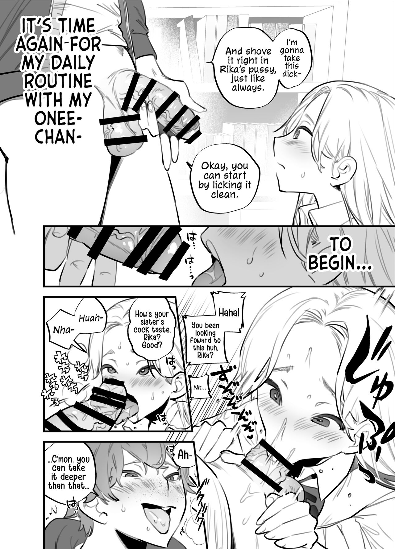 Hitorijime - Futanari Ane x Imouto | All Mine - Futa Older Sister x Little Sister page 5 full