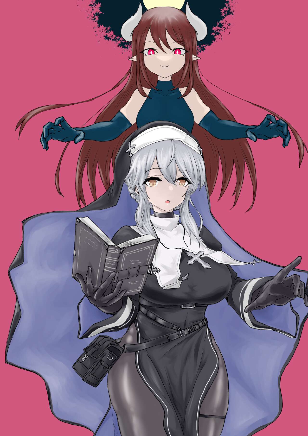 Exorcist no Haiboku ~Succubus to Futanari Hen~ | 엑소시스트의 패배 ~서큐버스와 후타나리편~ page 2 full