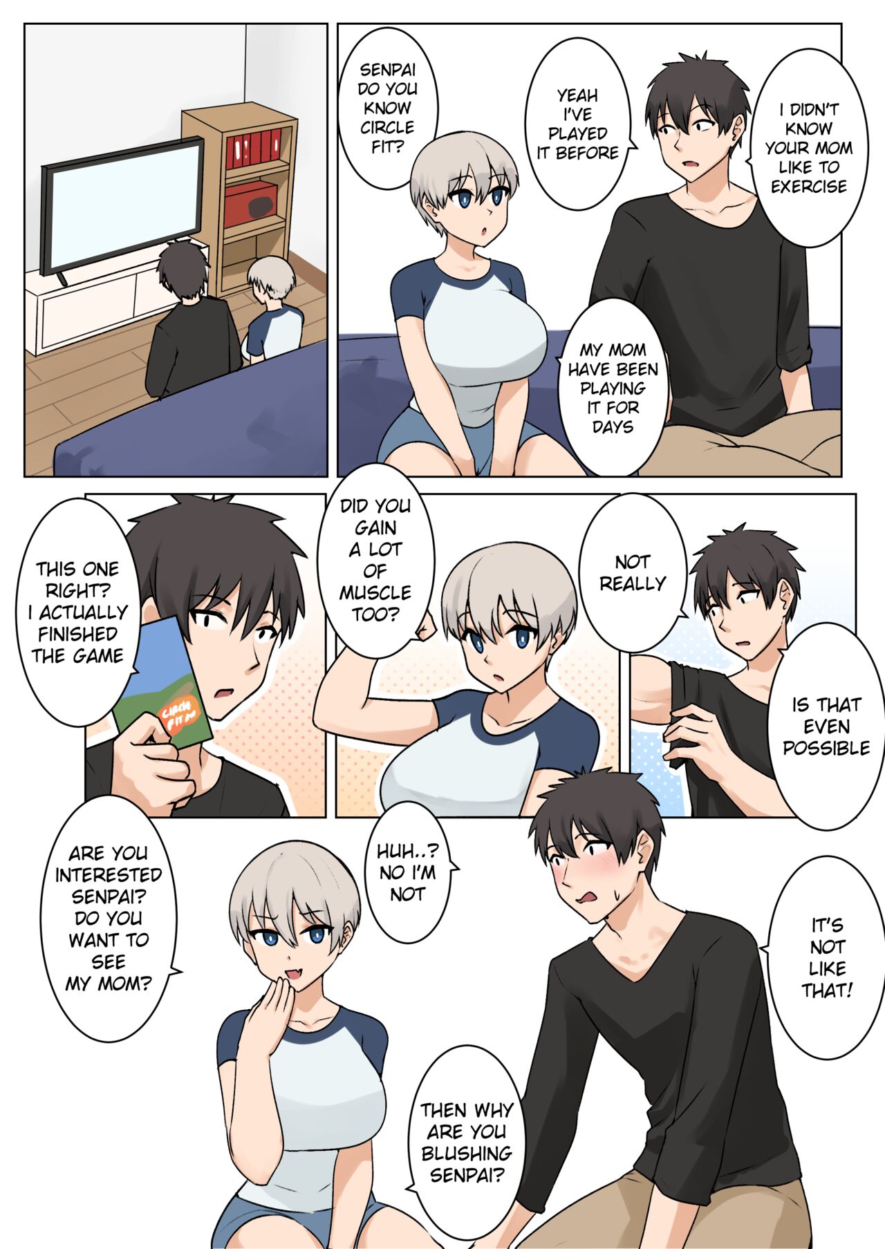 Tsuki Uzaki Comic page 7 full
