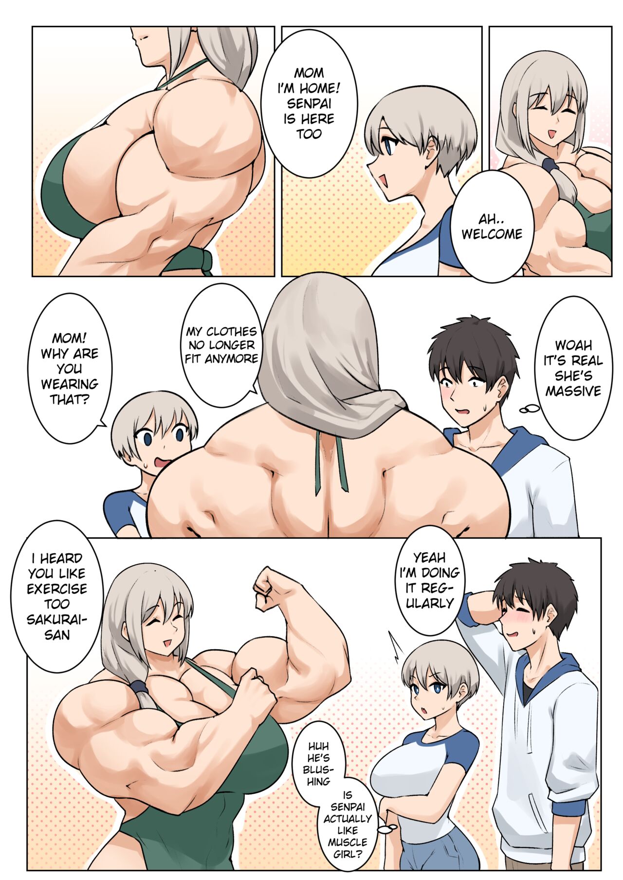 Tsuki Uzaki Comic page 8 full