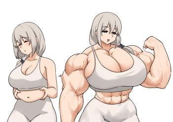 [Musctonk] Tsuki Uzaki Comic cover