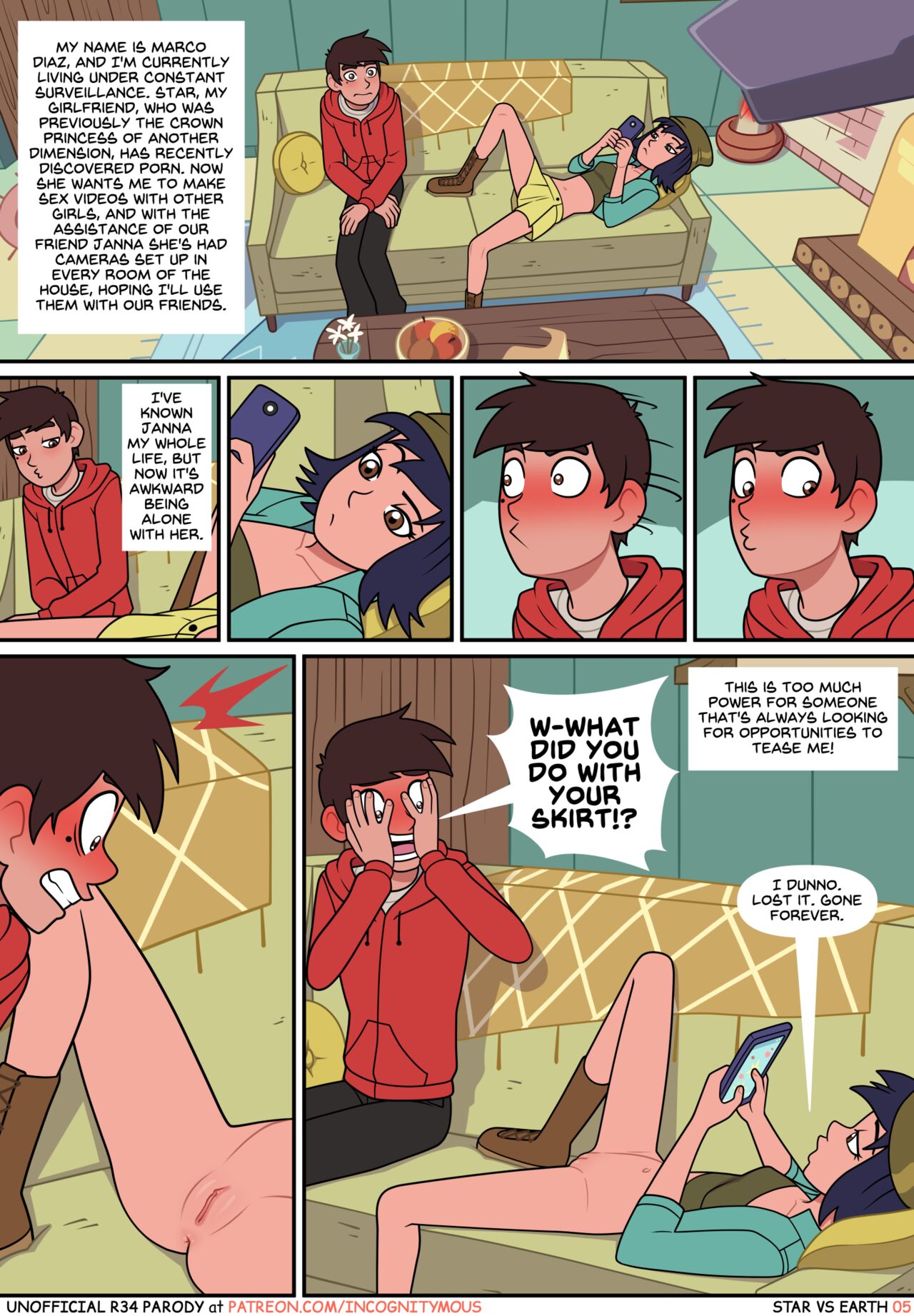 Star vs. Earth page 5 full