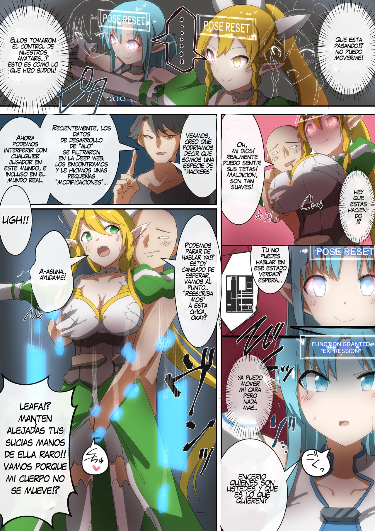SAO Asuna & Leafa Account Nottori page 2 full