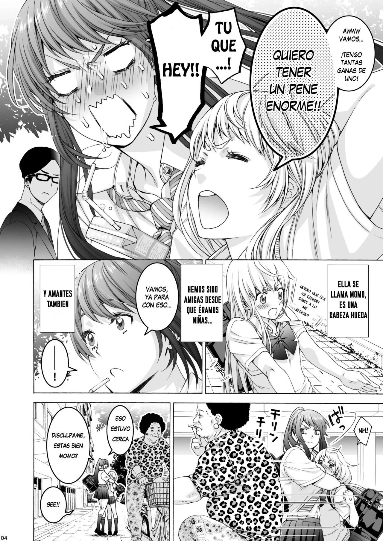 Futanari Apricot & Peach page 4 full