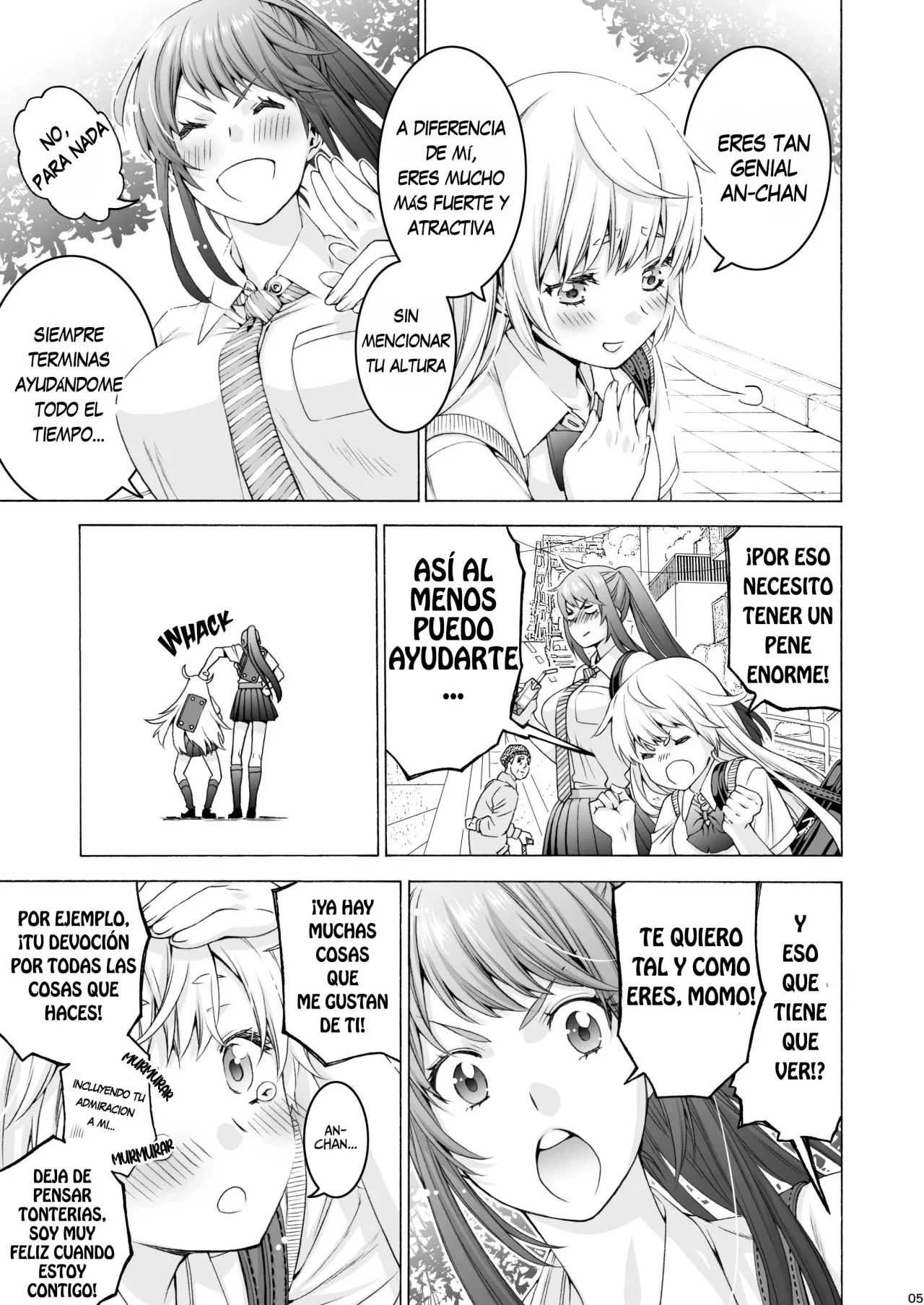 Futanari Apricot & Peach page 5 full