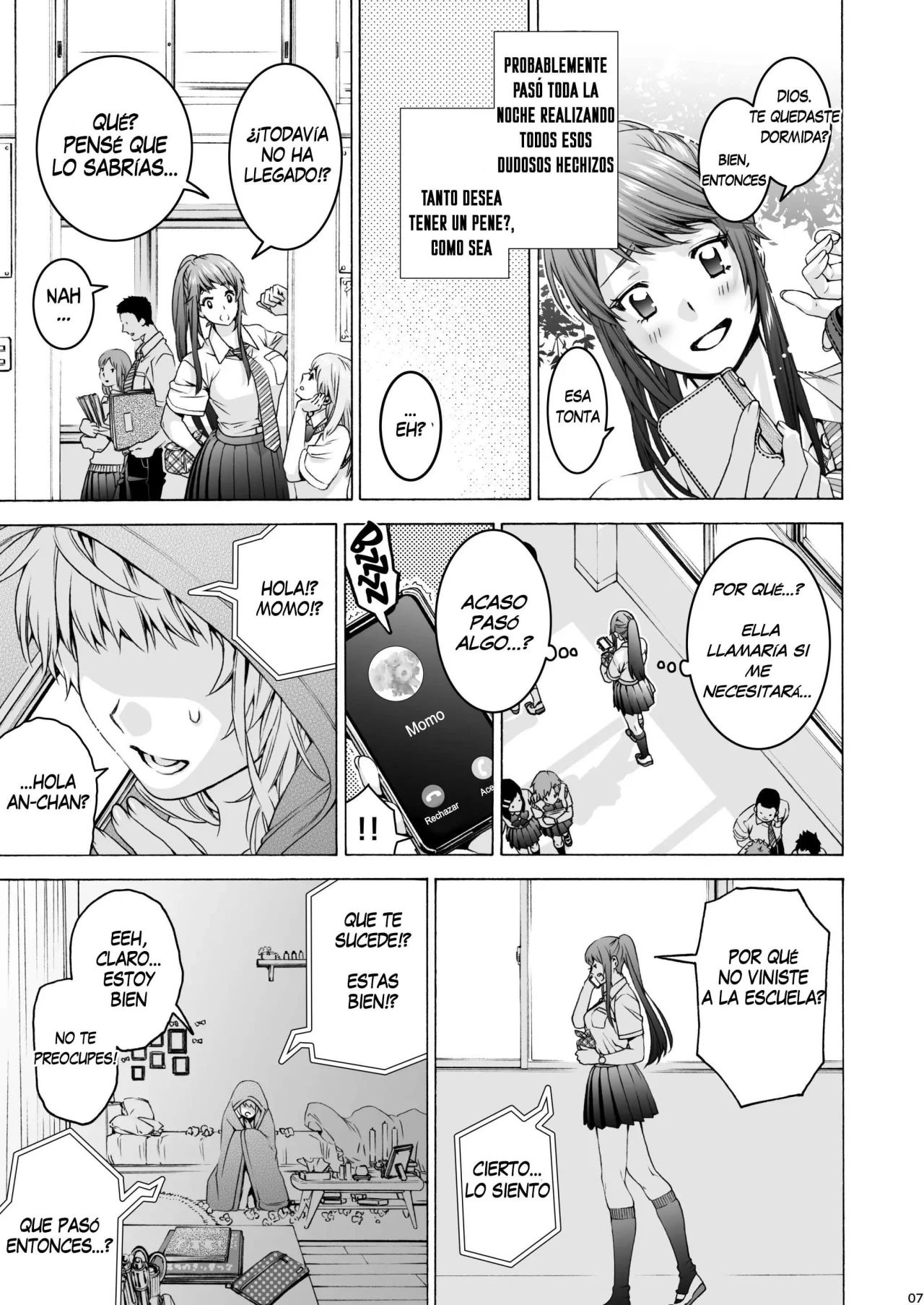 Futanari Apricot & Peach page 7 full