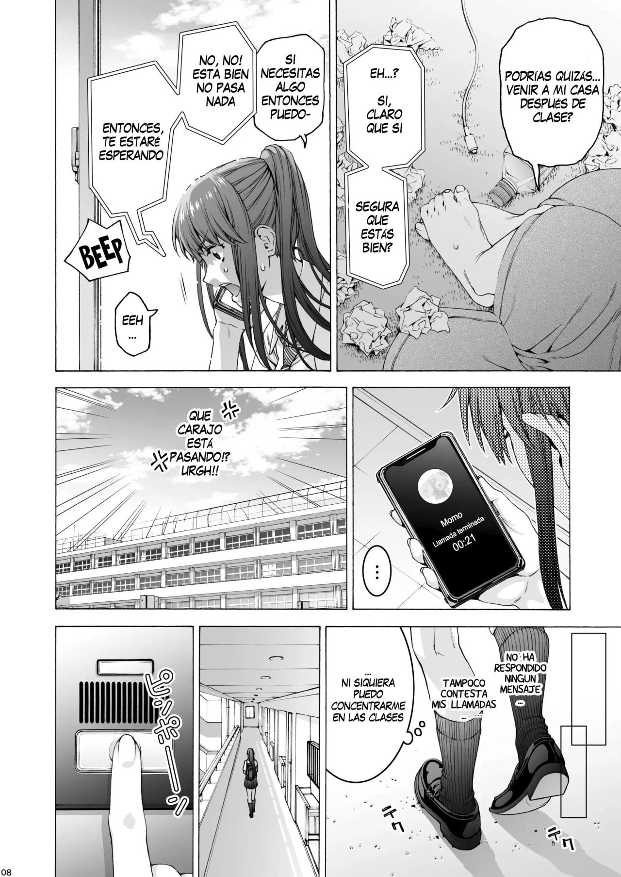 Futanari Apricot & Peach page 8 full