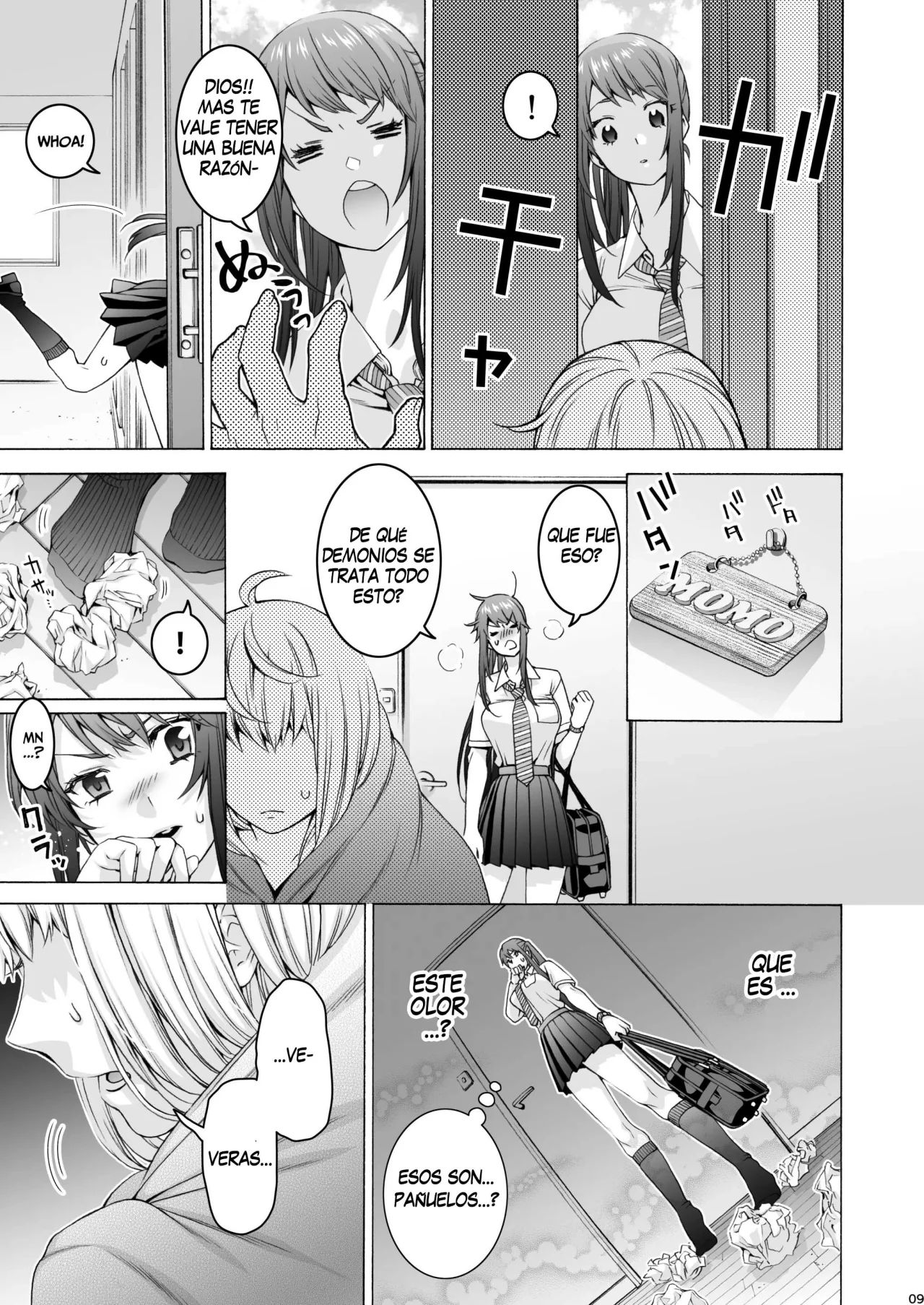 Futanari Apricot & Peach page 9 full