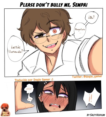 [SaltyXodium] Please don't bully me, Senpai (Spanish - En curso) [Dogie Gamer] cover