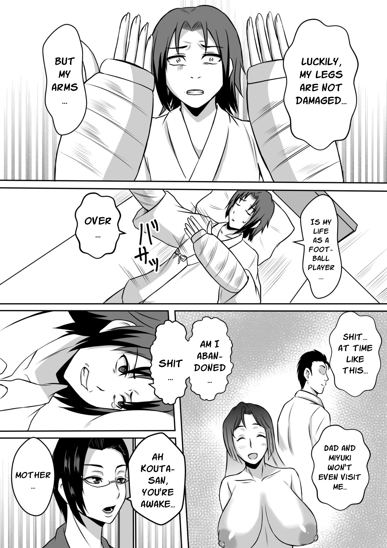 Gami x 2 Mama to no Yarichin Nyuin Seikatsu | 2nd Generation Fuckboy Hospital Life With Mom page 7 full