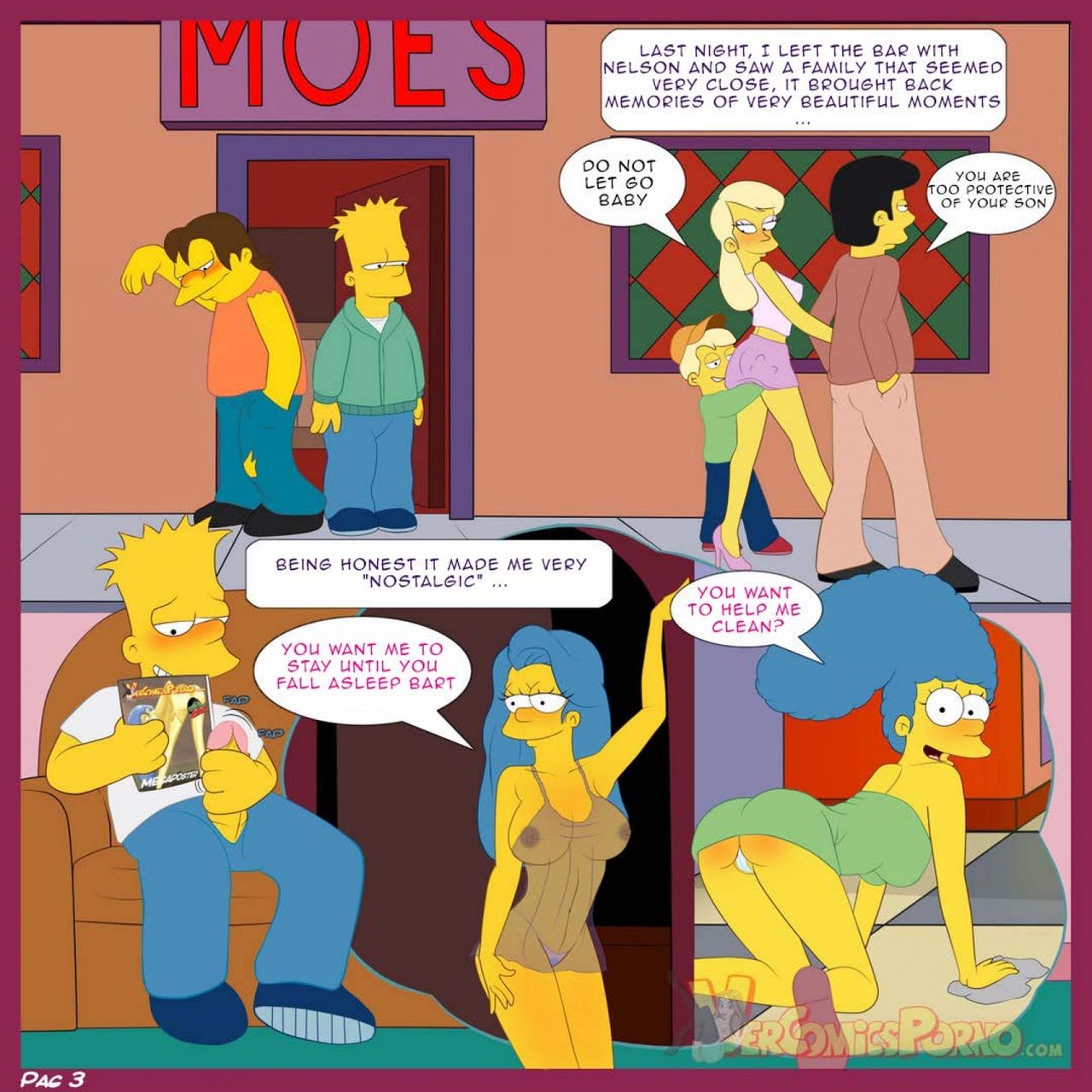 The Simpsons - Old Habits 1 - 9  . page 4 full