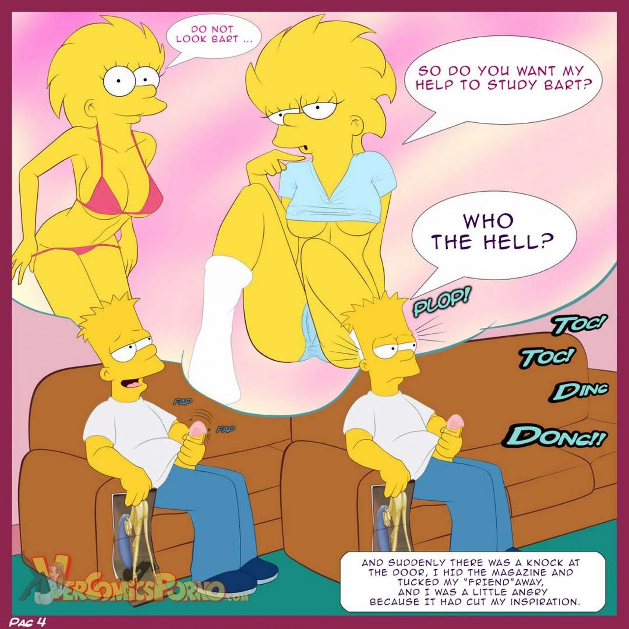 The Simpsons - Old Habits 1 - 9  . page 5 full