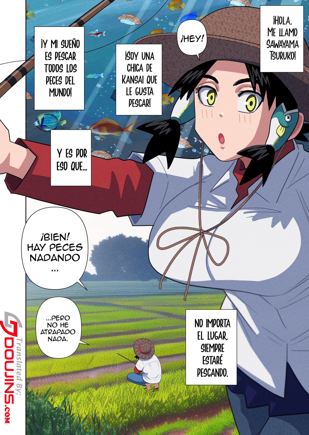 Kansai-ben Tsuri Joshi -Takusan Tsuriko no Kin Kasegi- page 2 full