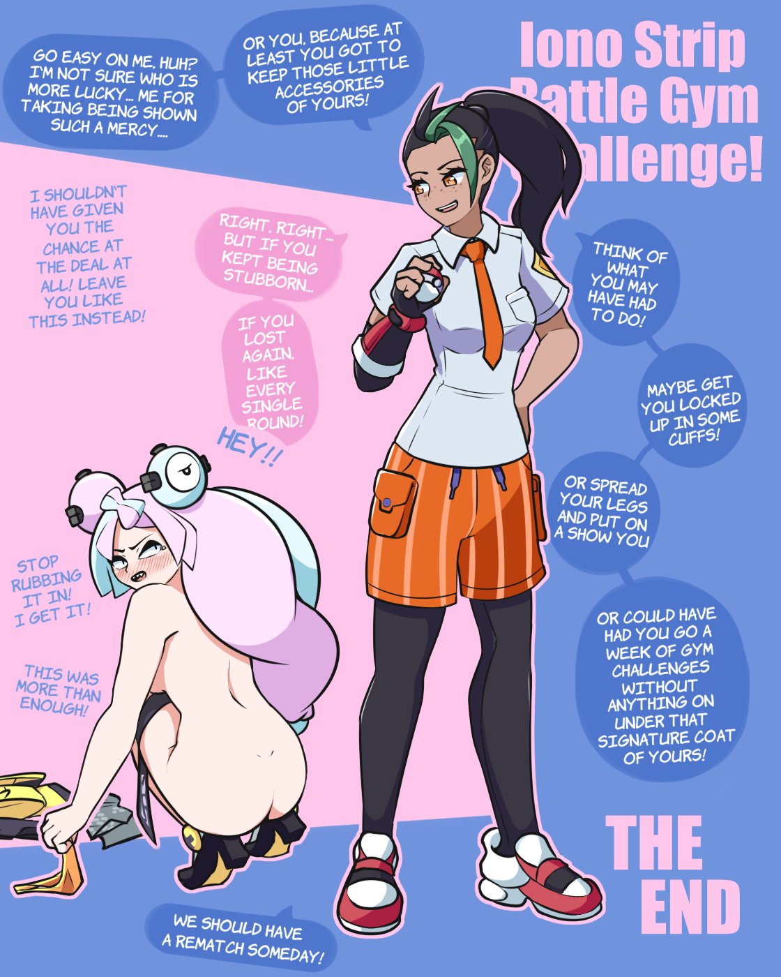 Iono Strip Battle Gym Challenge! page 11 full