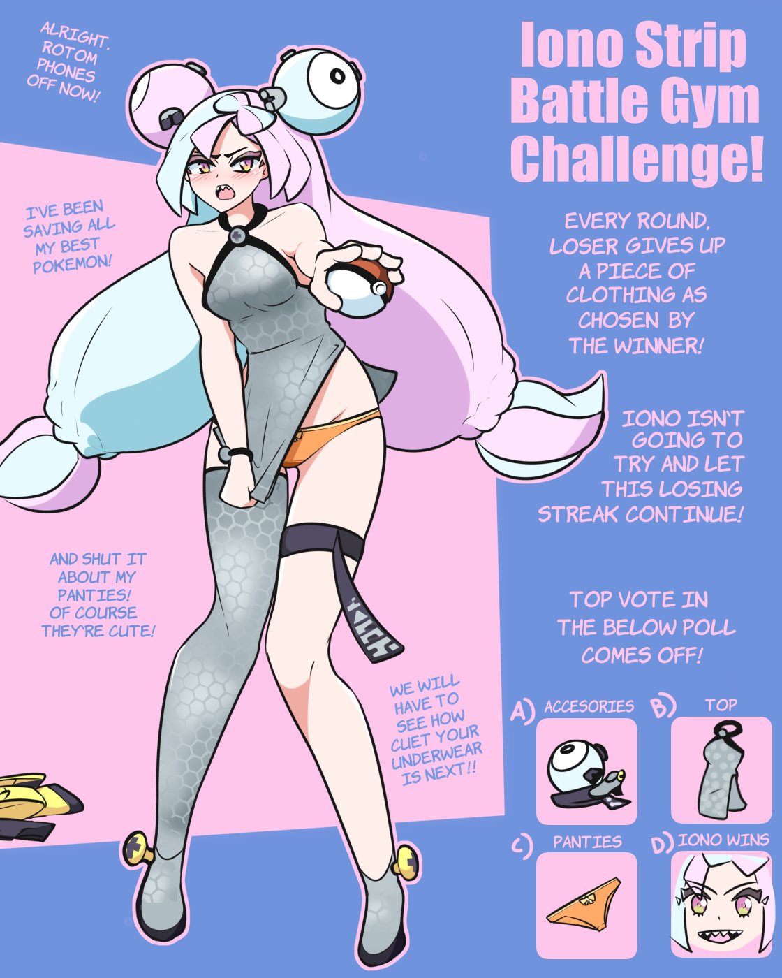 Iono Strip Battle Gym Challenge! page 5 full