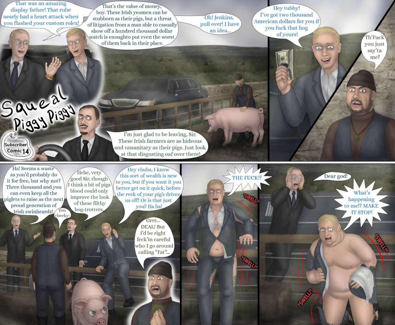 Squeal Piggy Piggy page 1 full