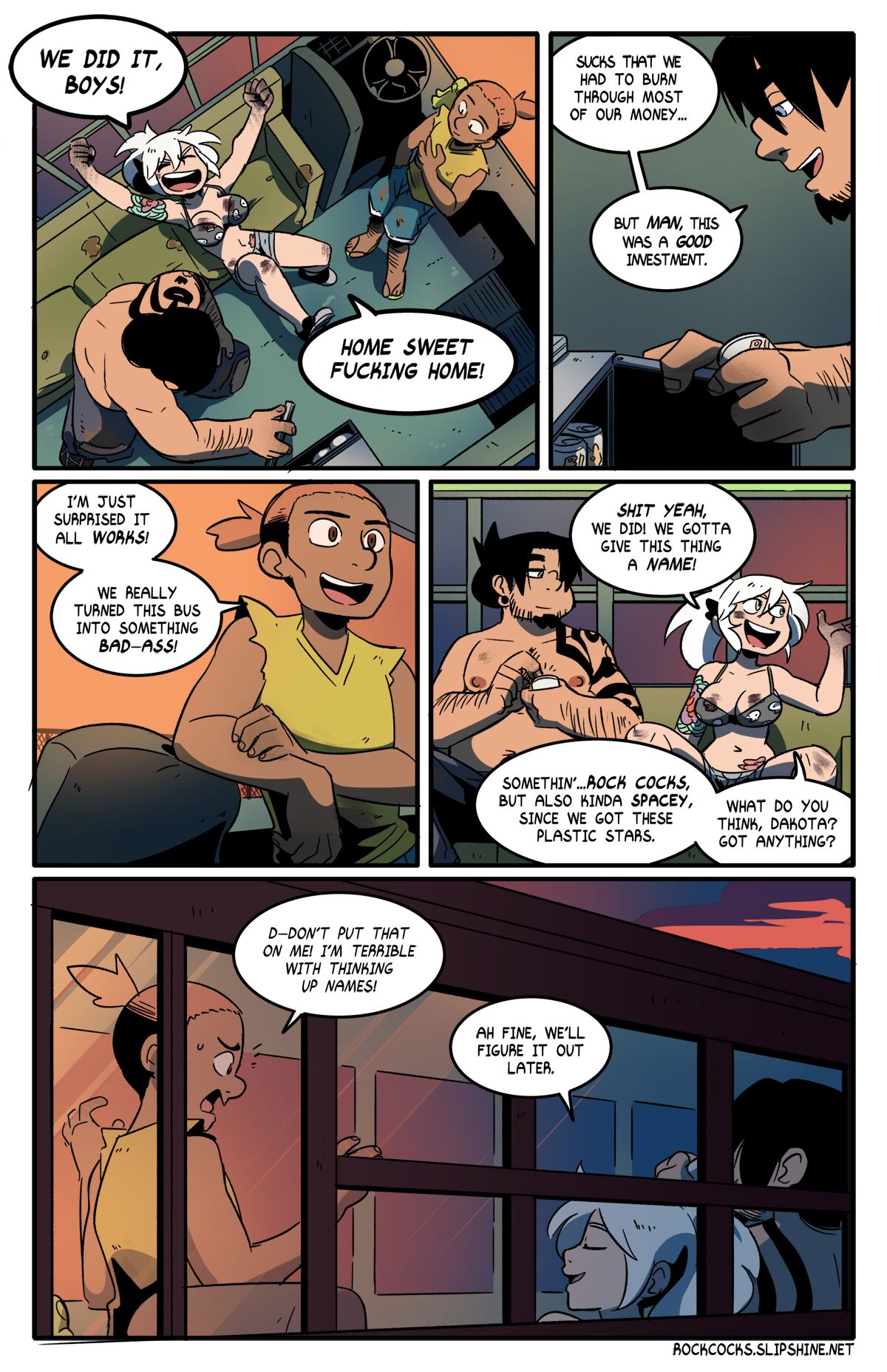 The Rock Cocks - Track 8: Enter the Cockpit page 12 full