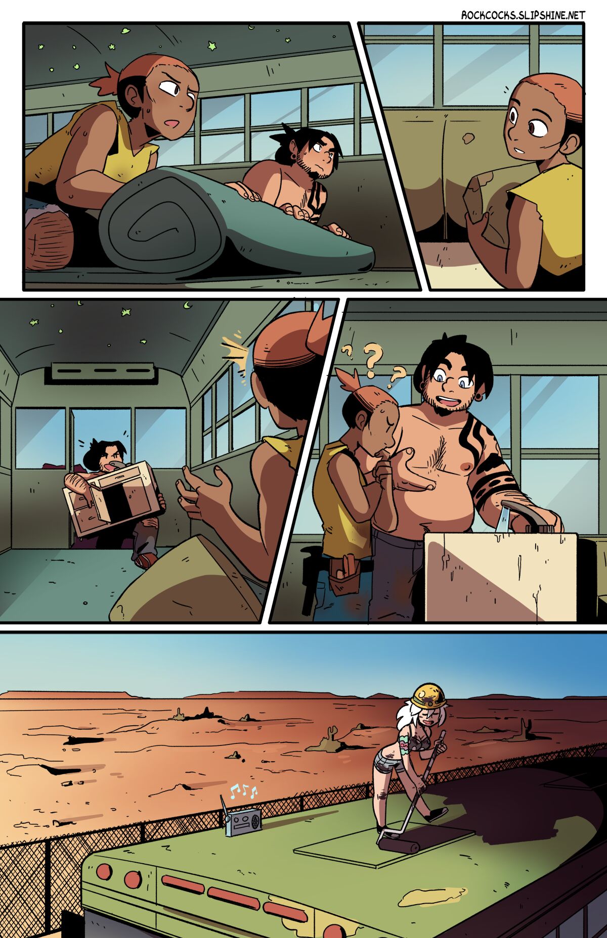 The Rock Cocks - Track 8: Enter the Cockpit page 8 full