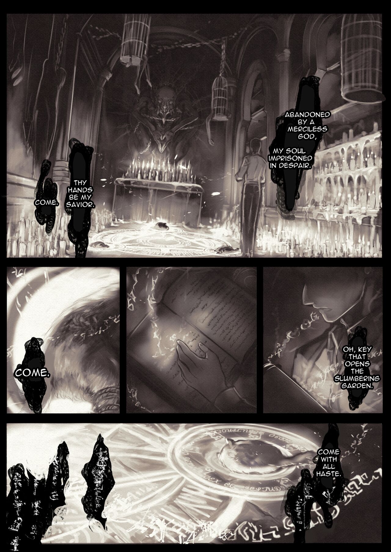 A Girl Embraced By The Tentacle - part 1 page 4 full
