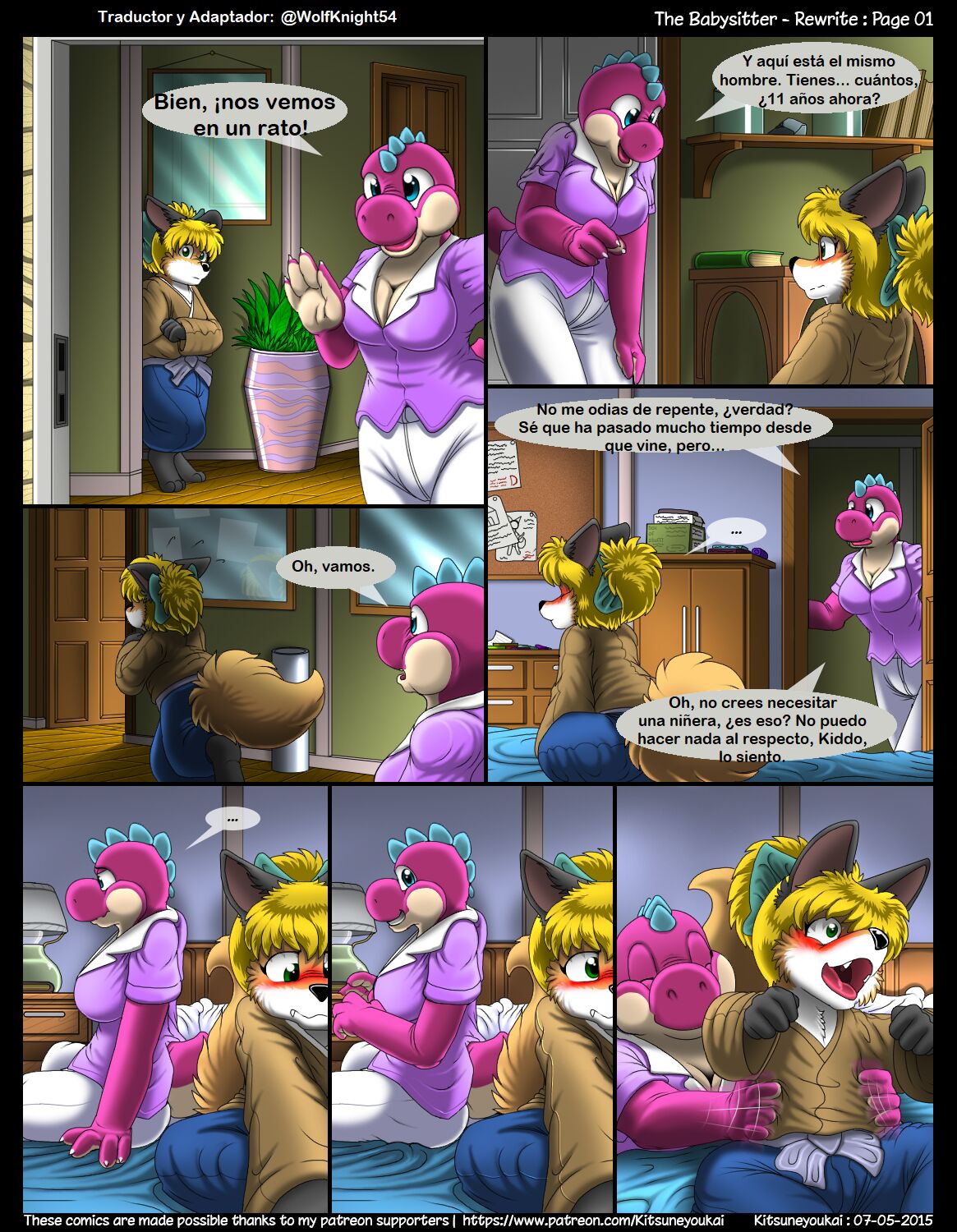The Babysitter page 1 full