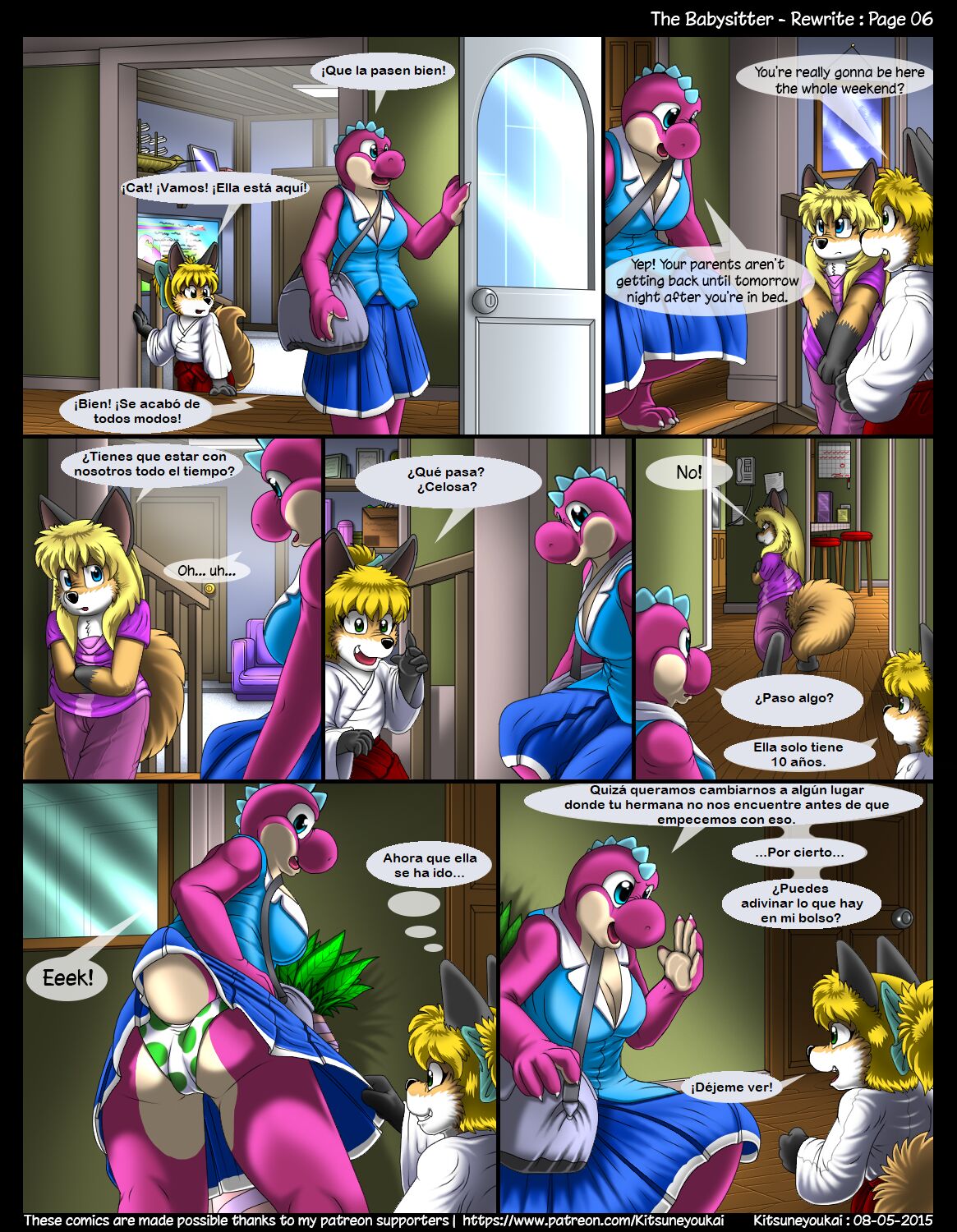 The Babysitter page 6 full