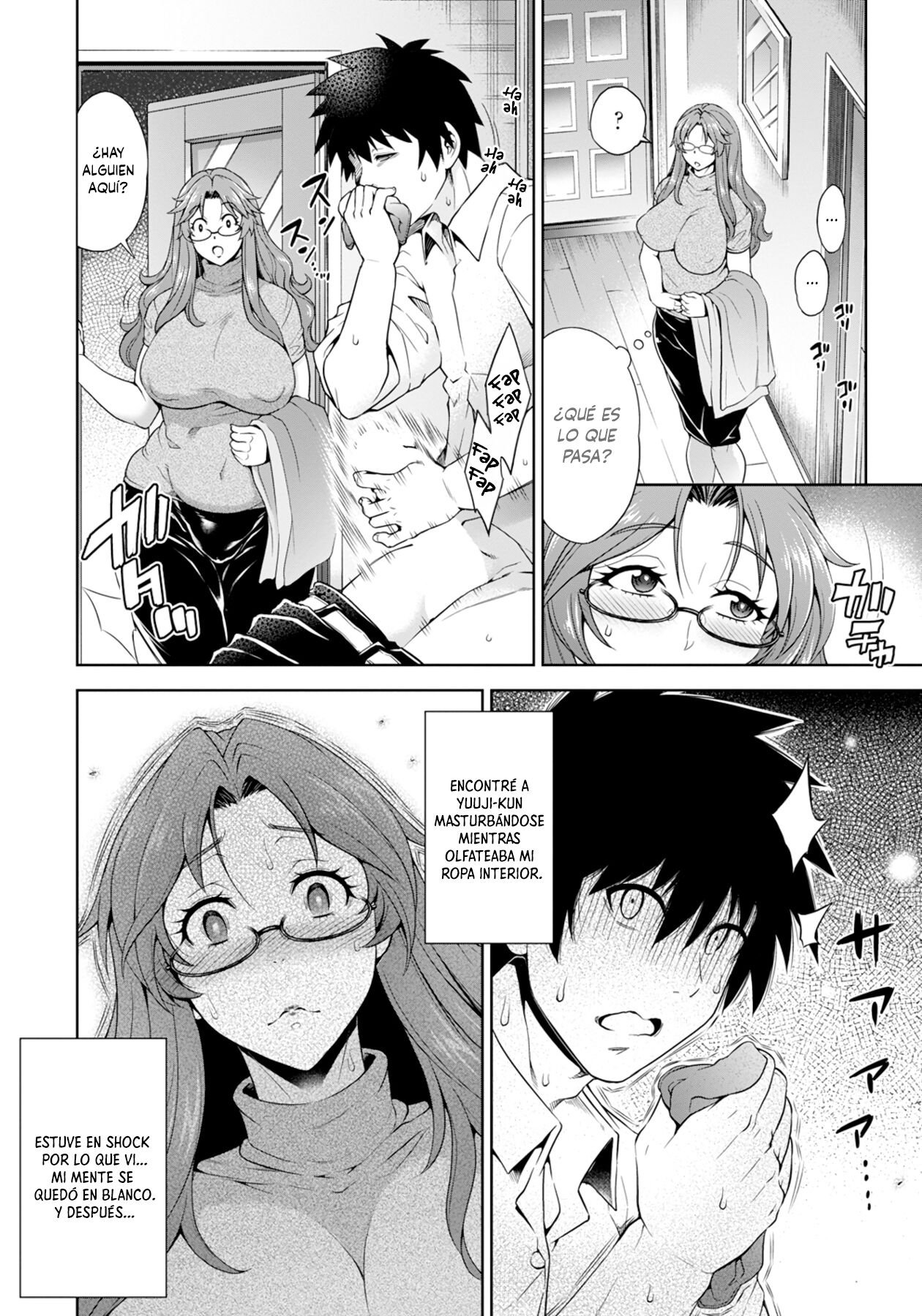 Dohamari Mama ~Musuko no Shinyuu to Yaritai Mesu~ | La desquiciada obsesión  de una madre ~Una zorra hambrienta por el mejor amigo de su hijo~ - Page 4  - Comic Porn XXX