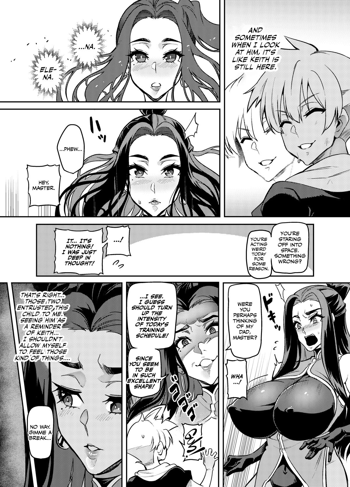 Maken no Elena ~Katte no Omoibito ni Takusareta Ko to no Koi ni Ochiru Majo~ Ch. 1-13, EX | High Wizard Elena ~The Witch Who Fell in Love with the Child Entrusted to her by her Past Sweetheart~ Chapter 1-13, EX page 5 full