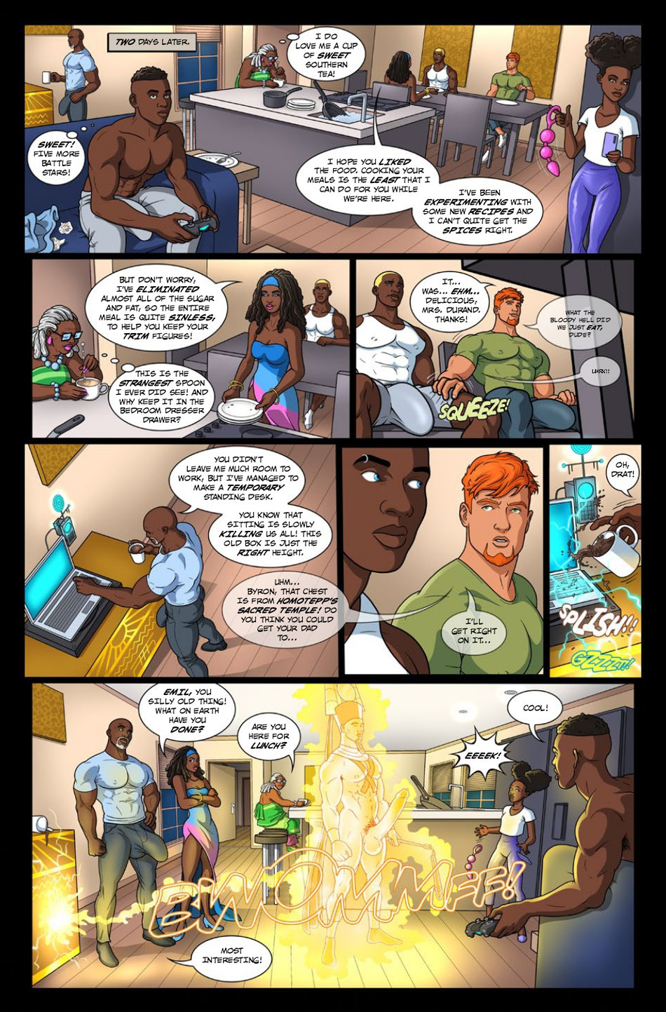 My Boyfriend is a Superhero #3 page 6 full