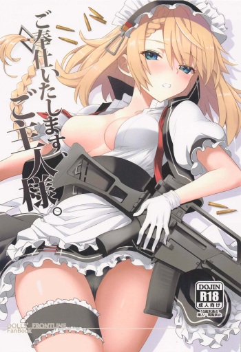 (C101) [241 Inc. (Fujii Jun)] Gohoushi Itashimasu, Goshujin-sama. (Dolls' Frontline) cover