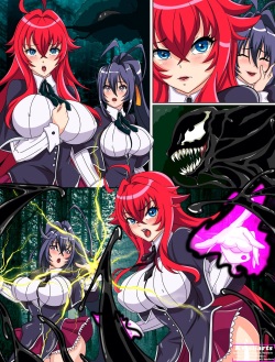 Rias Akeno Venom fusion