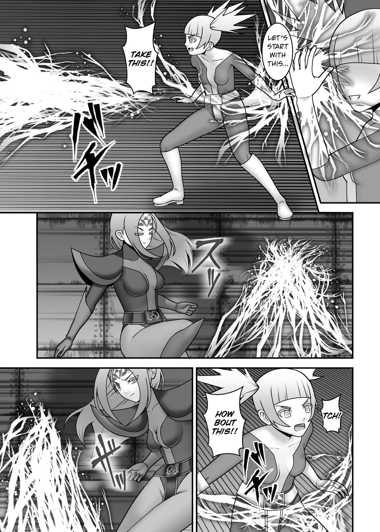 Teisou Sentai Virginal Colors Ch.5 | Chastity Sentai Chaste Colors Ch. 5 page 12 full