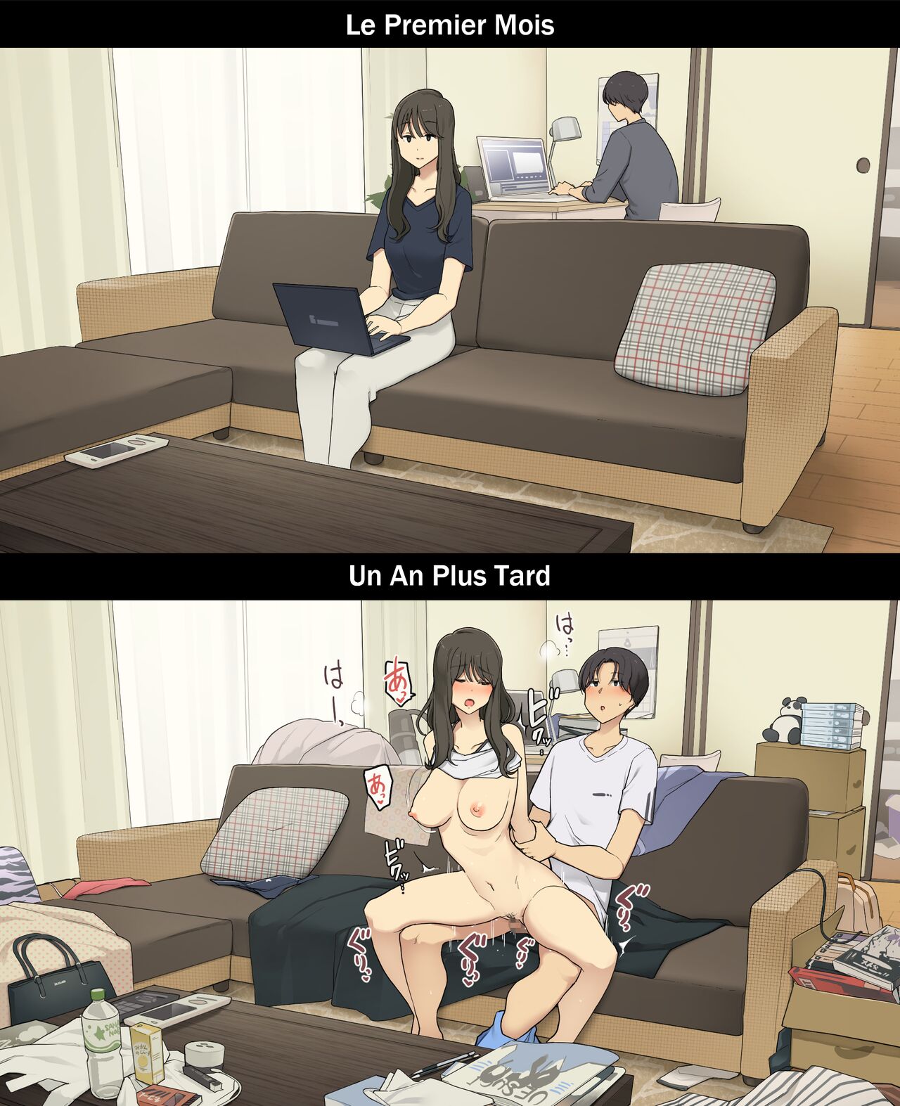 A Day in the Life of a Couple: Their First Month Living Together vs. One Year Later | Une journée dans la vie d'un couple : Premier mois vs un an plus tard page 11 full