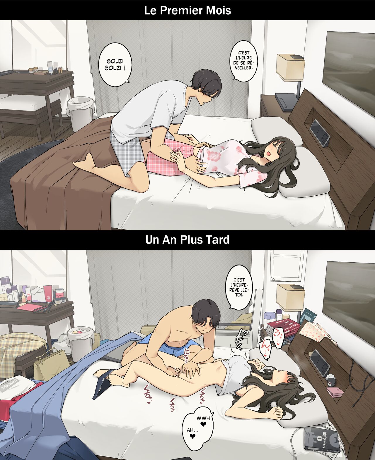 A Day in the Life of a Couple: Their First Month Living Together vs. One Year Later | Une journée dans la vie d'un couple : Premier mois vs un an plus tard page 3 full
