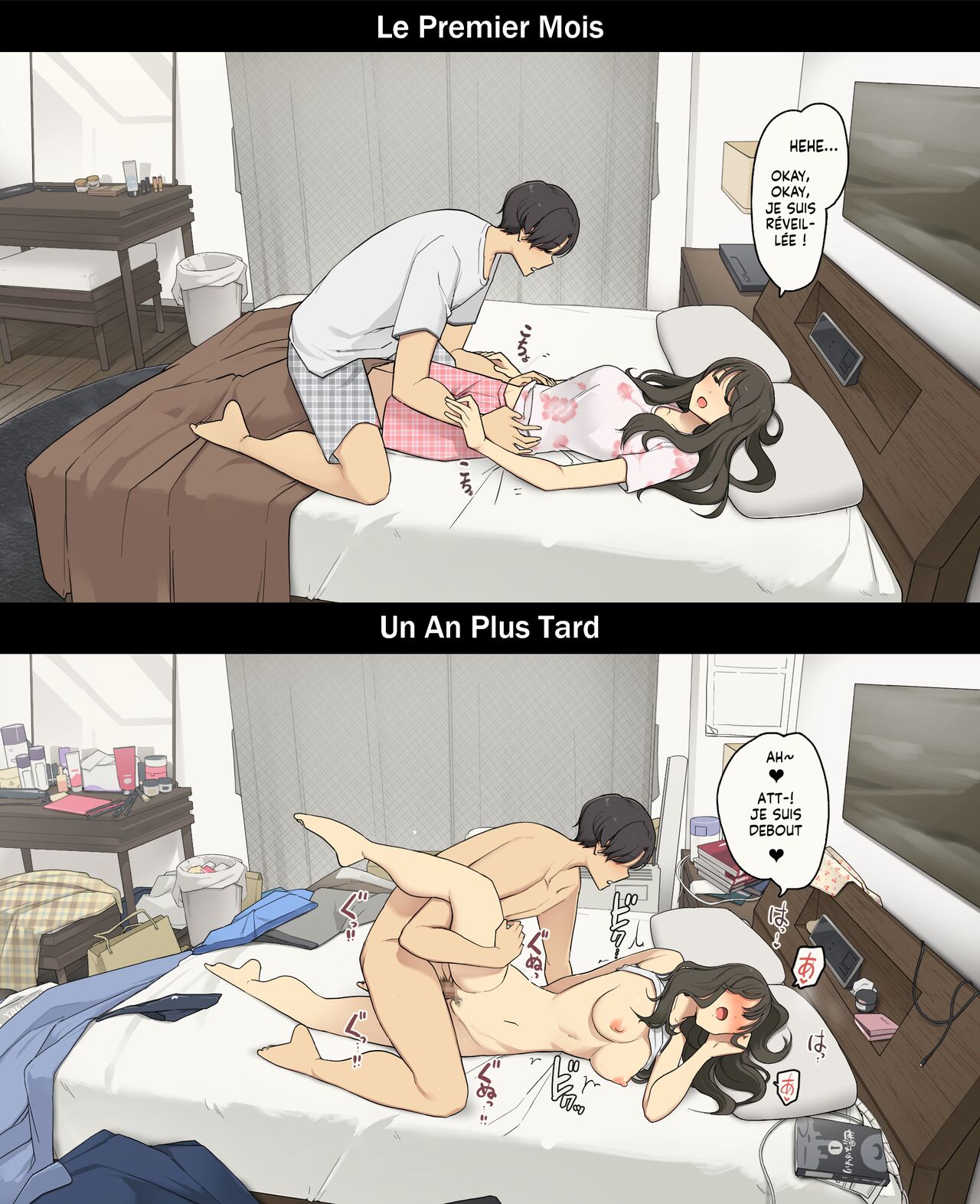 A Day in the Life of a Couple: Their First Month Living Together vs. One Year Later | Une journée dans la vie d'un couple : Premier mois vs un an plus tard page 4 full