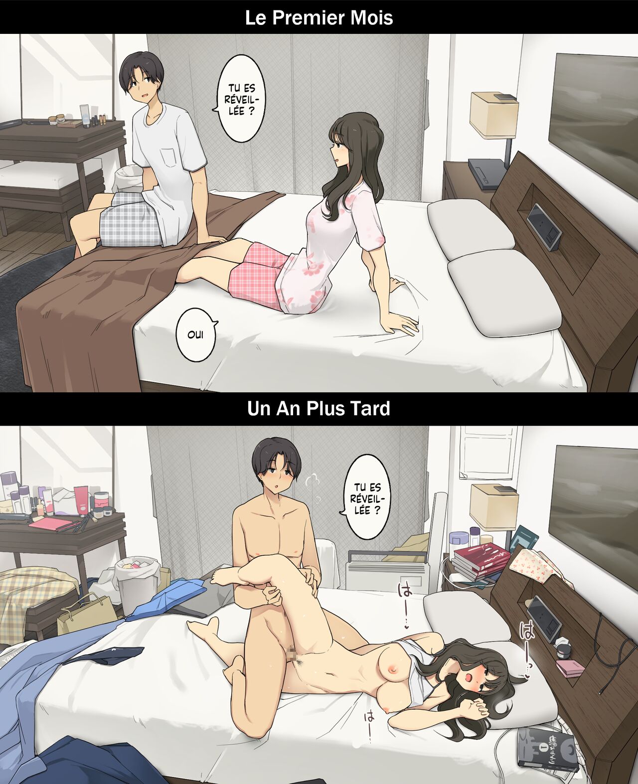 A Day in the Life of a Couple: Their First Month Living Together vs. One Year Later | Une journée dans la vie d'un couple : Premier mois vs un an plus tard page 5 full