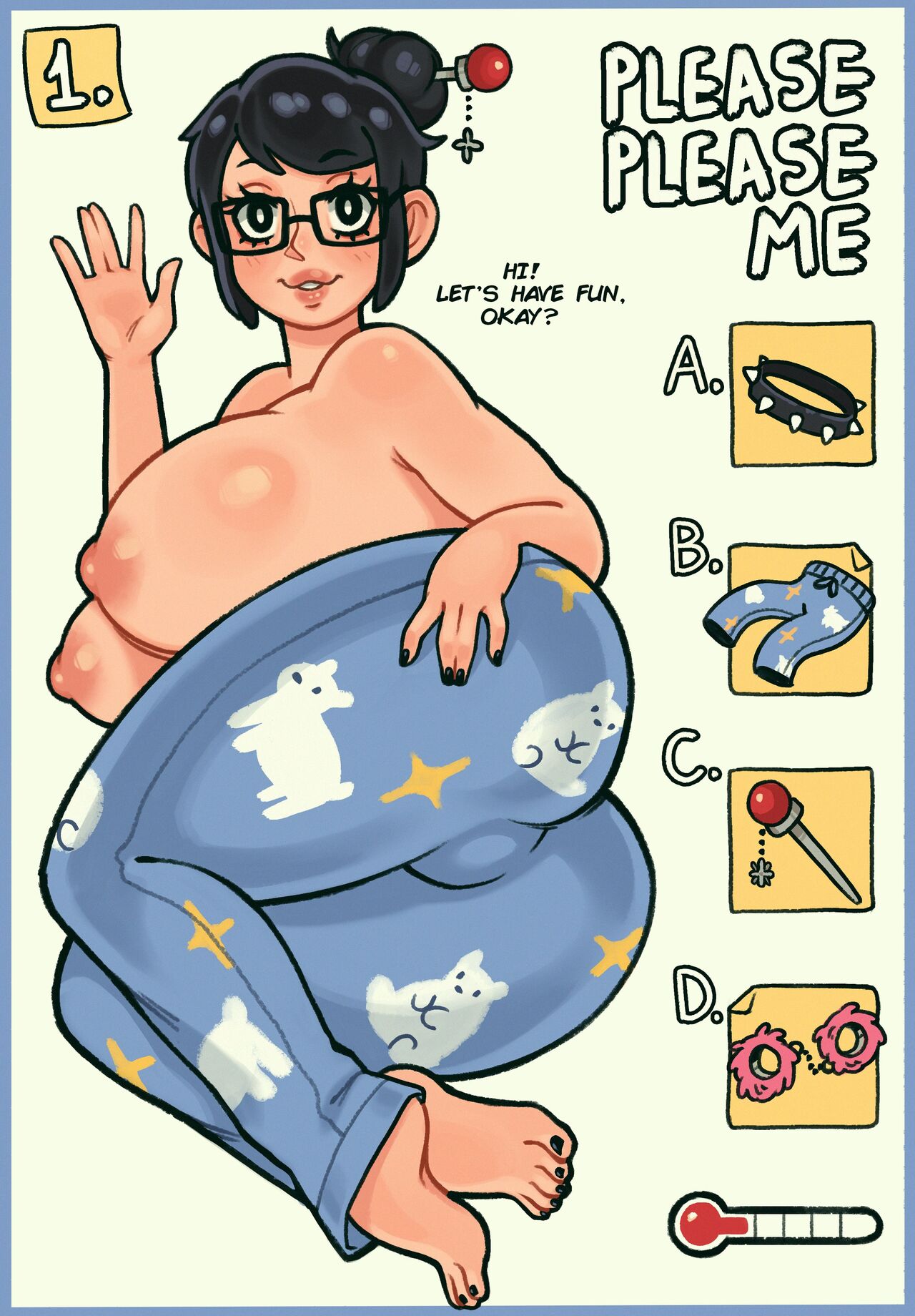 Mei Strip Game page 2 full