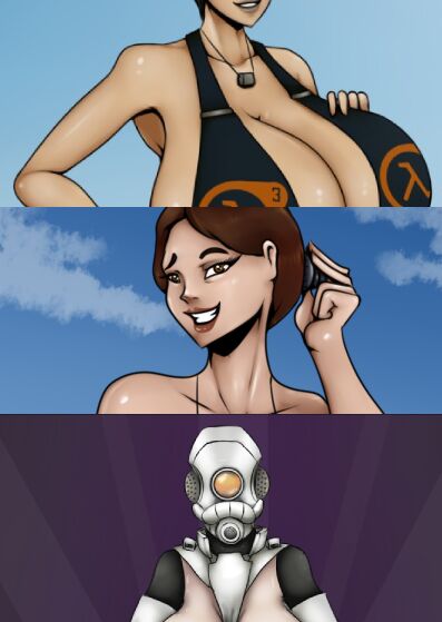 Half-Life Girls Collection page 1 full