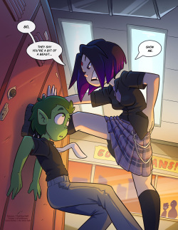 Raven & Beast Boy