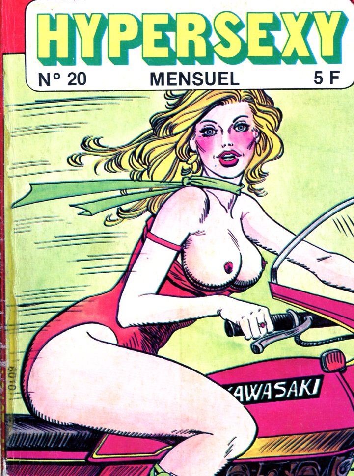 PFA - Hypersexy #20 Magnum La dame au voile noir - b Franky Stone Monster's story page 1 full