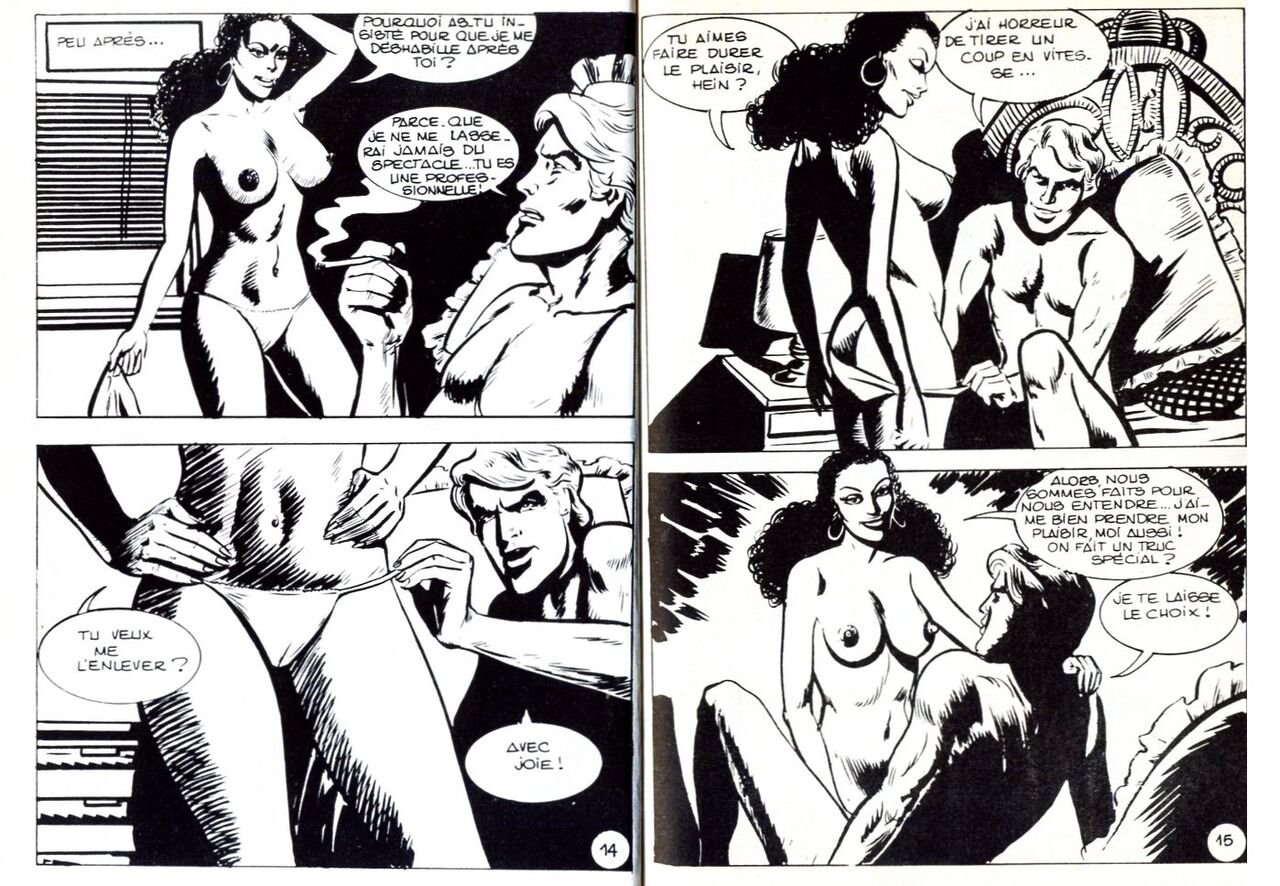 PFA - Hypersexy #20 Magnum La dame au voile noir - b Franky Stone Monster's story page 9 full