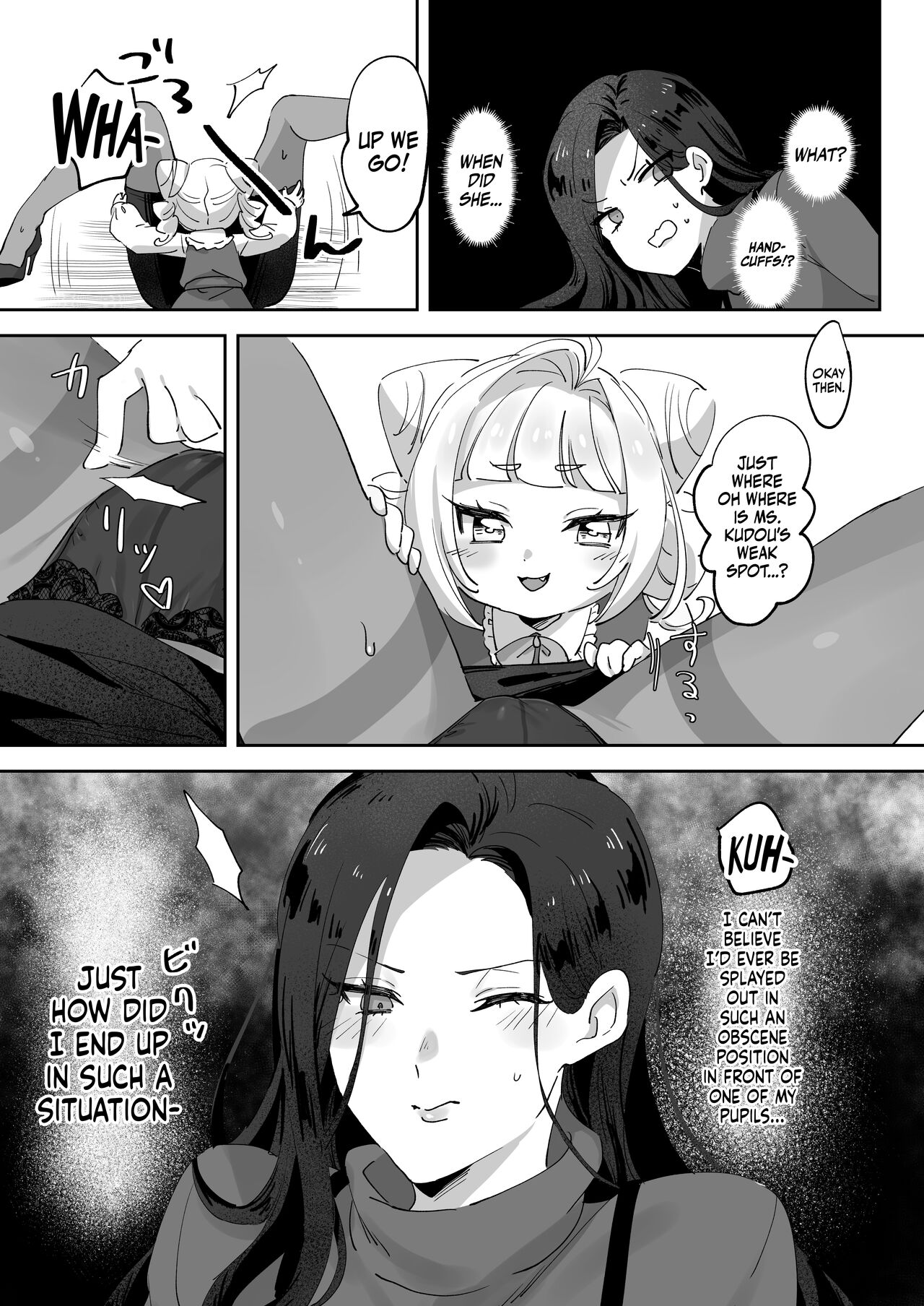 Namaikina Sensei o Korashimero! | Teaching The Tetchy Teacher! page 11 full