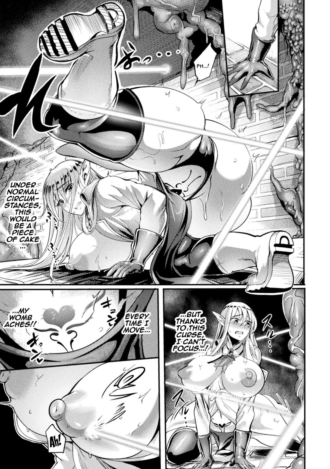 Ero Trap Dungeon! Elf kari no Shokushuana Ep.2 | Lewd Trap Dungeon! The Elf Hunting Tentacle Hole Ep.2 page 7 full