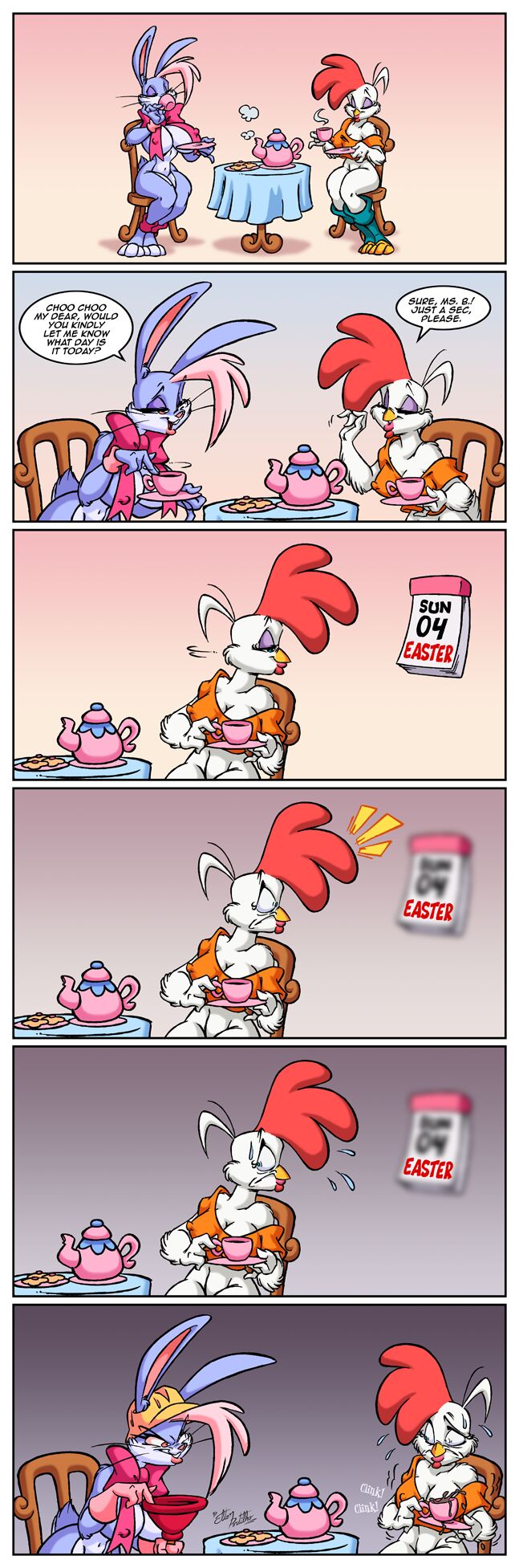 Esther B.  & Choo-Choo page 9 full