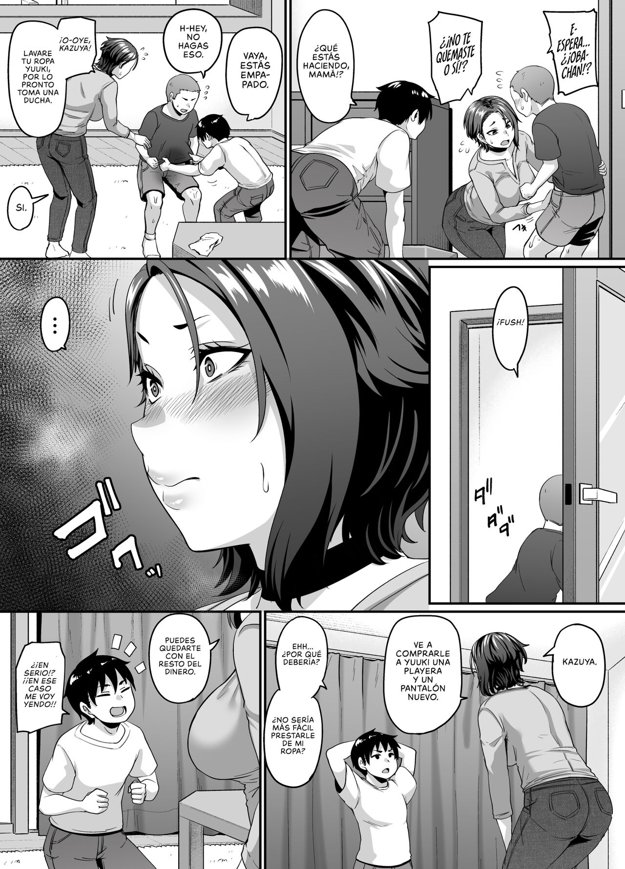 Musuko no Tomodachi  ni Miryou Sareta YanMama wa Mesu ni Naru | Una Madre Fascinada con el Mejor Amigo de su Hijo  Desea Convertirse en su Mujer page 8 full