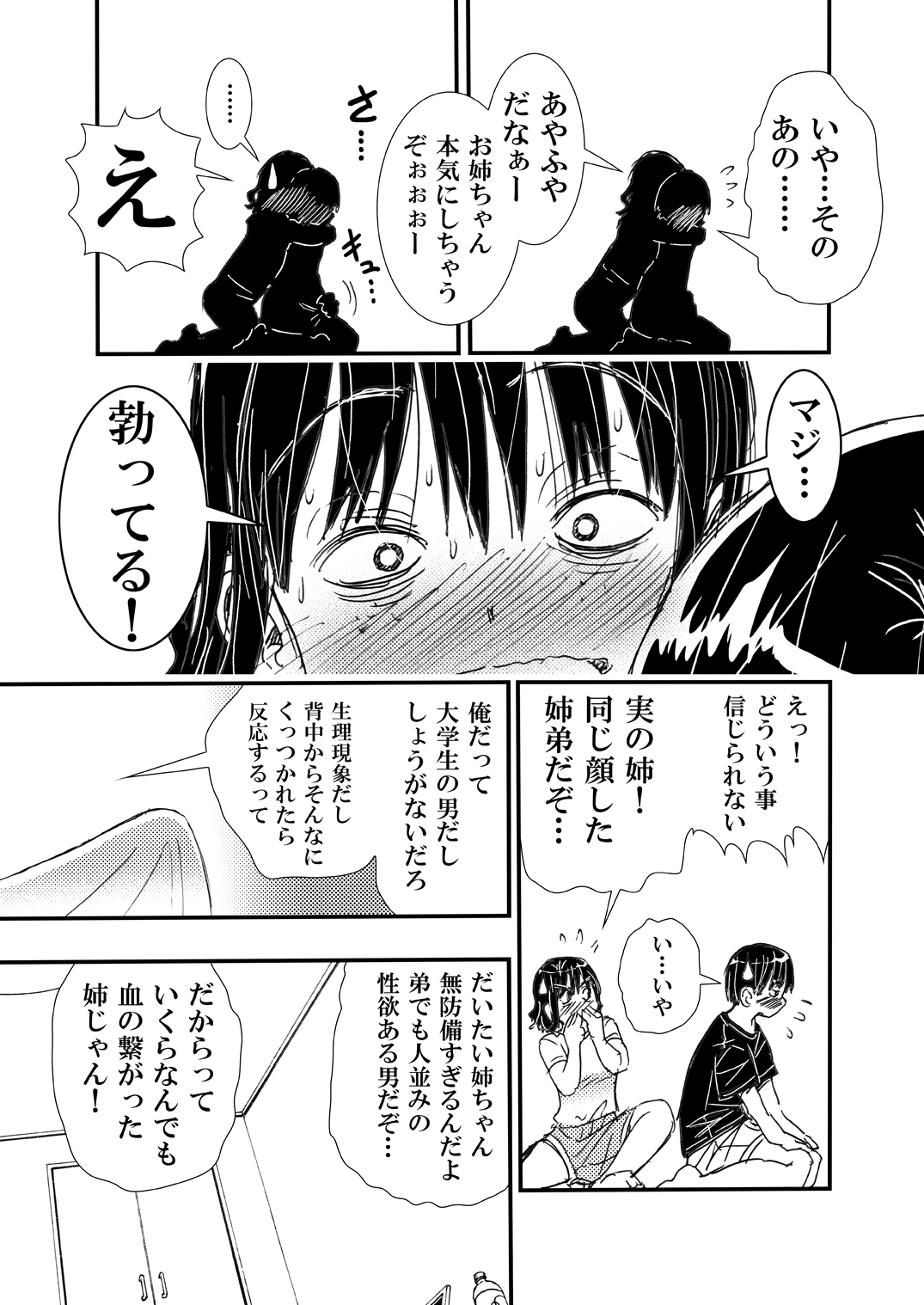 nō meiku heyagi no ane otōto to ī kanji ni natte H shita hanashi . page 5 full