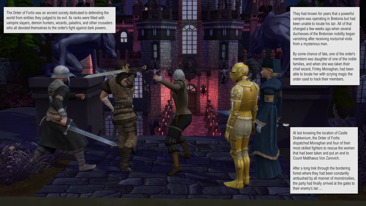 Vampire Sims: Part 1 - Ancient Awakening page 3 full