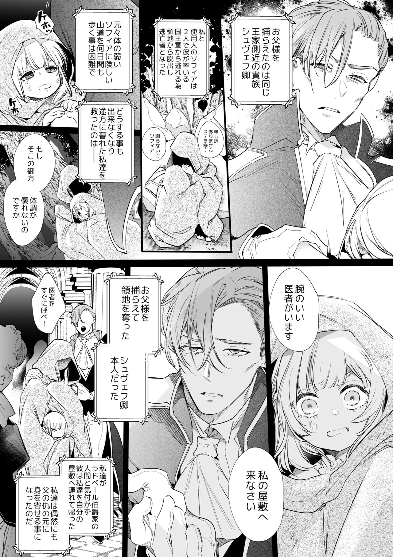 【Yatomomin 】悪役になれなかった追放令嬢は甘く優しく壊される～幼なじみ伯爵子息の溺愛監禁調教～ page 12 full