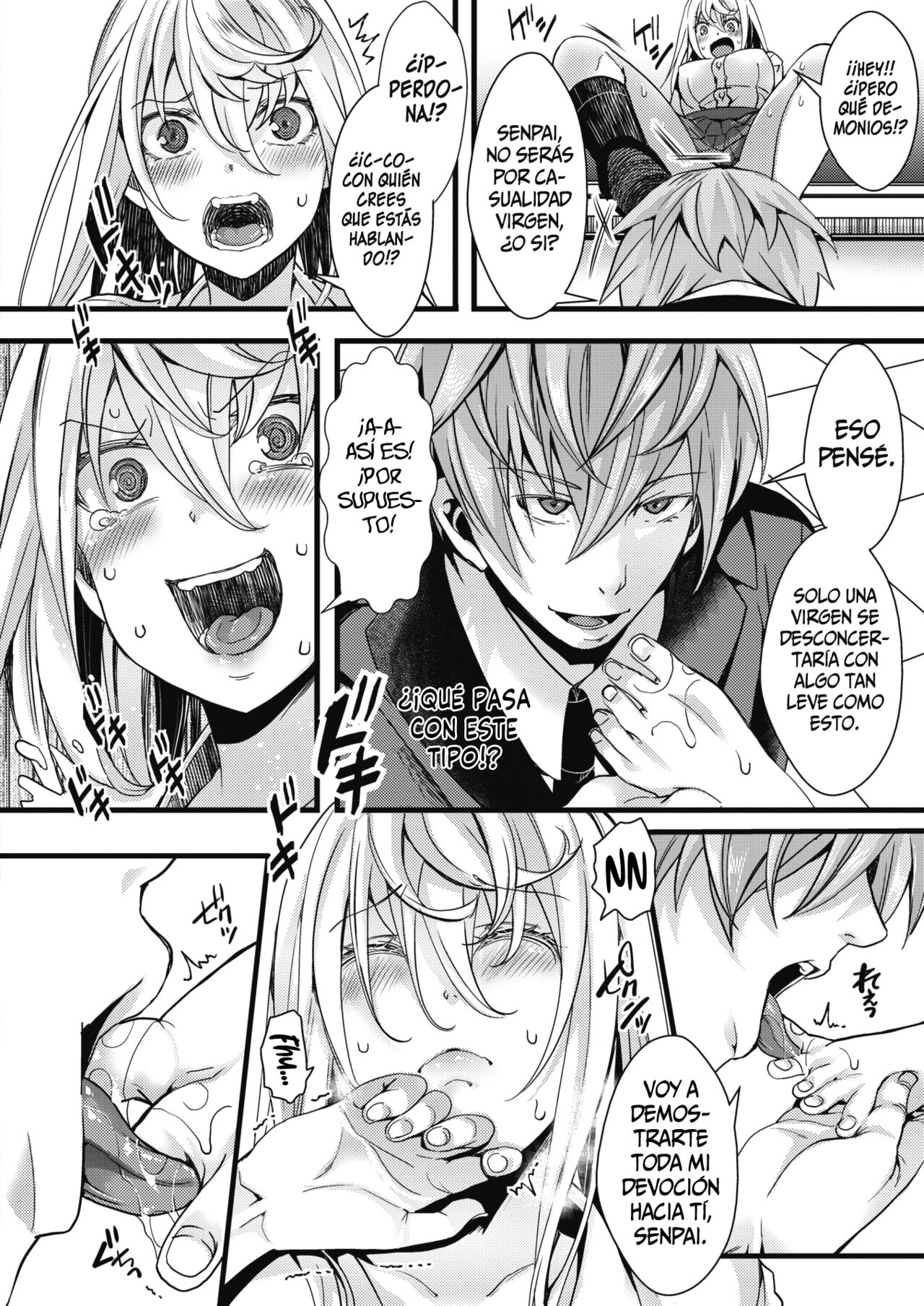Mieppari JK no Namadashi Hatsutaiken | ¿¡Virginidad perdida!? Primera Experiencia Sexual Sin Condon de una Vanidosa Colegiala page 8 full