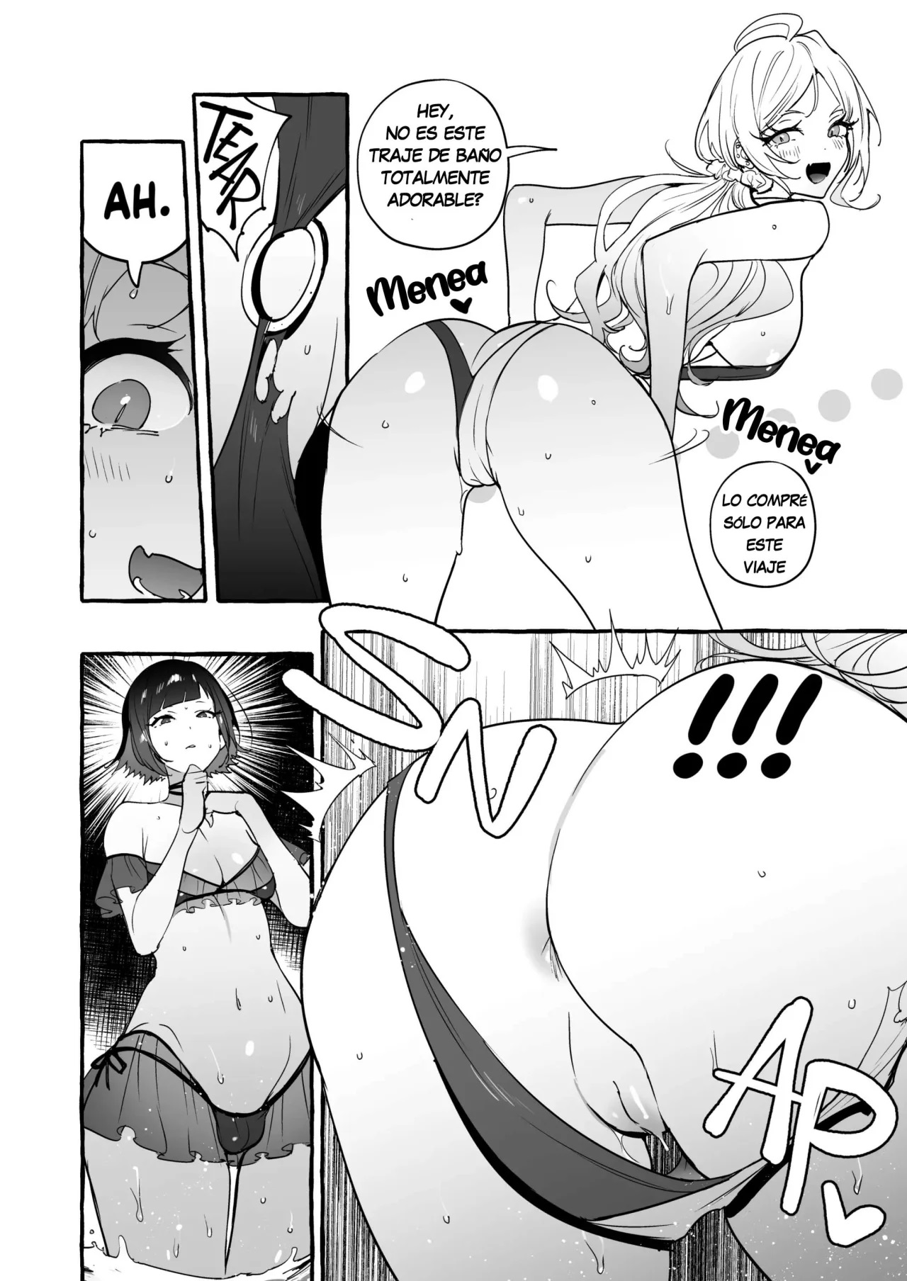 Futanari-san to Nonke-san Vacance Hen | Straight Girl Meets Futa: Vacation Arc page 7 full