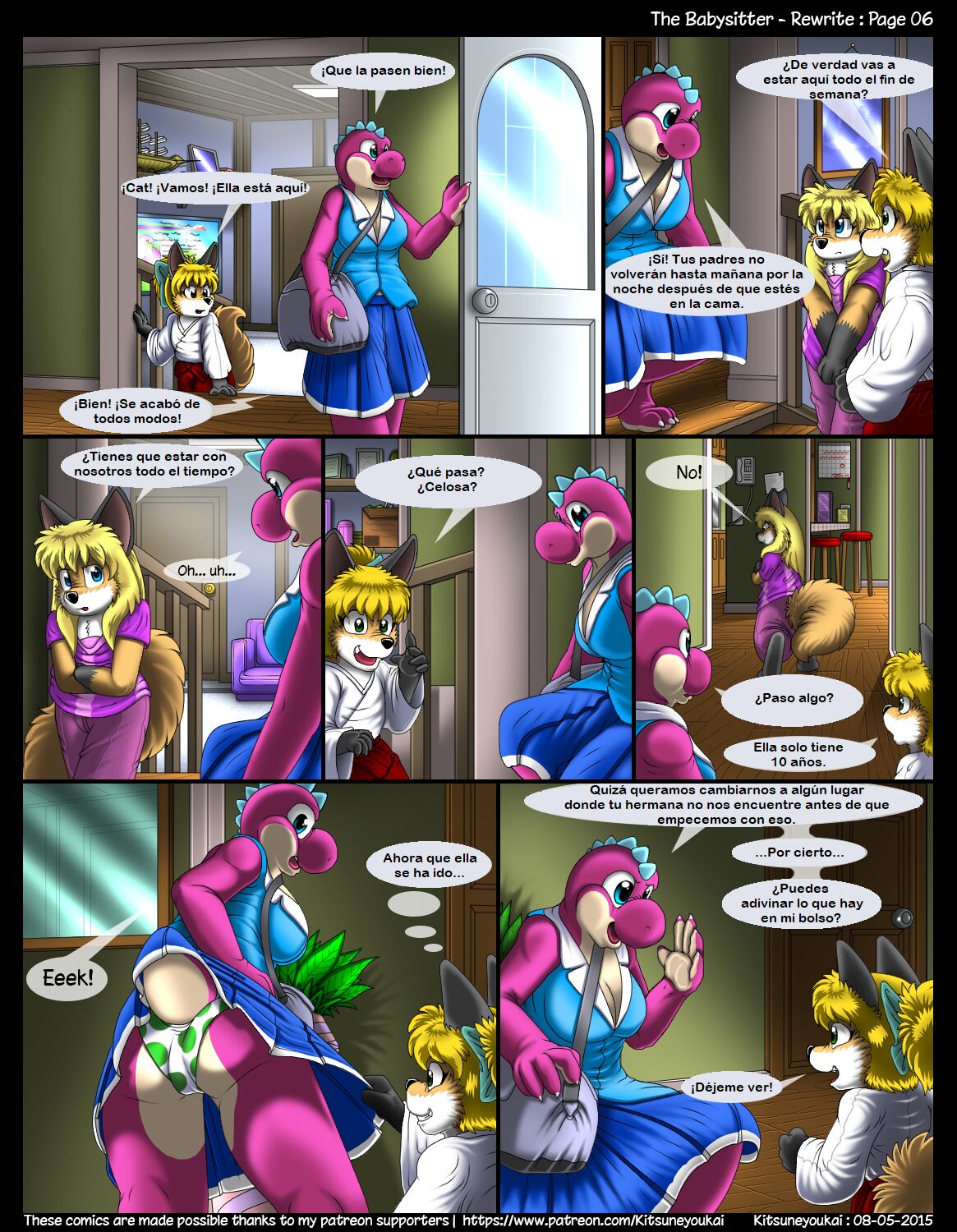 The Babysitter page 6 full